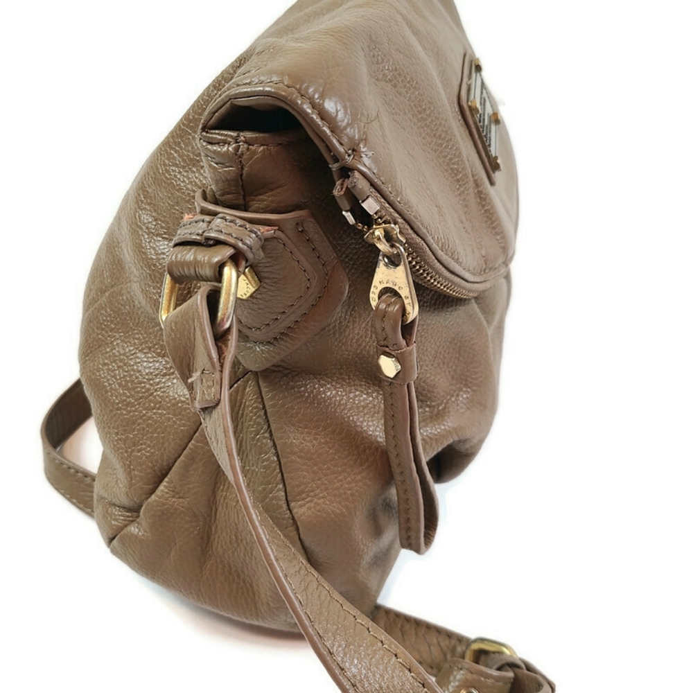 Marc by Marc Jacobs light Brown Leather Crossbody Flap Bag - Picture 3 of 8